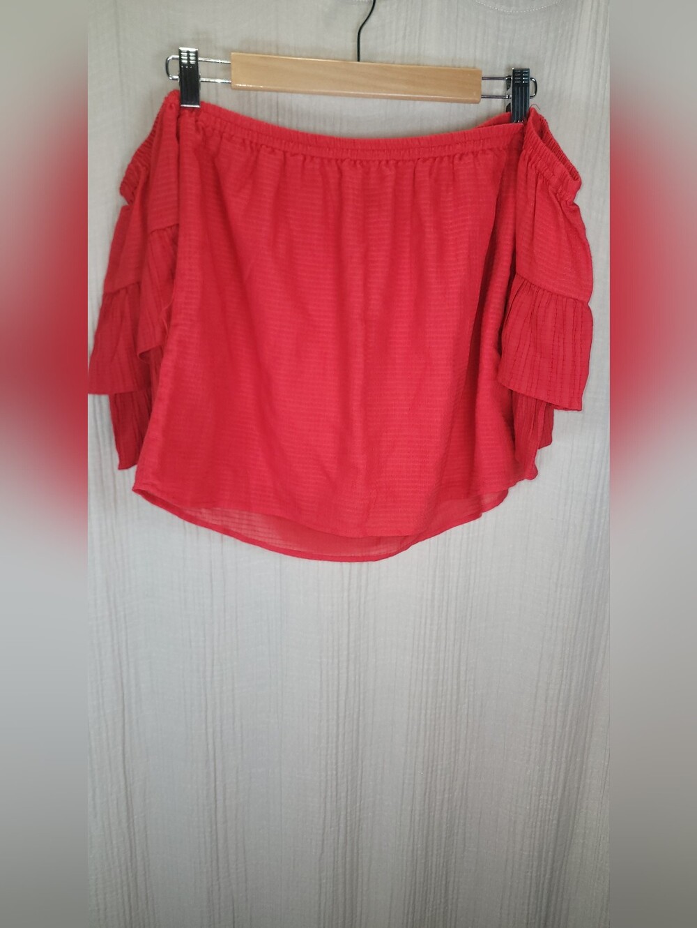 Suboo Off Shoulders Top Ruffle Sleeve - Picture 14 of 16